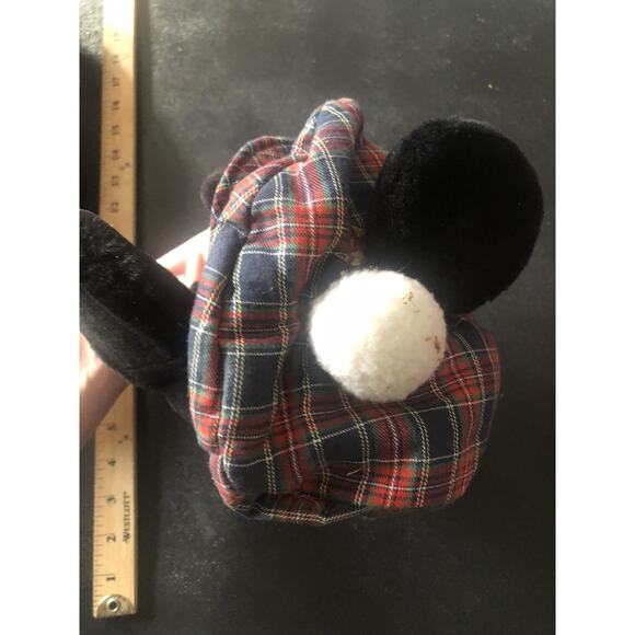 Vtg Disney Store Mickey Mouse w/ Plaid Hat Golf Club Cover 12" Driver Headcover - Picture 6 of 6